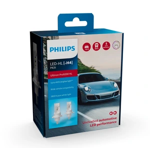 Philips Ultinon Pro9200 HL LED-konvertering H4 +400% 1650 lm