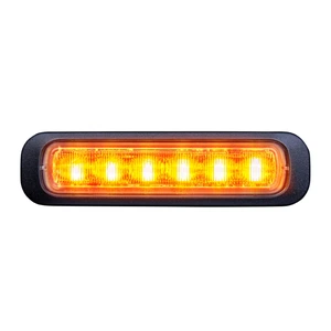 Strands Dark Knight 6-LED varsellys 12/24 V 10 W oransje 129 mm