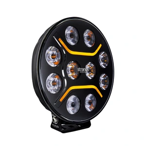 Strands Dark Knight Intense 9" V2 rund ekstralys 22 cm 150 W