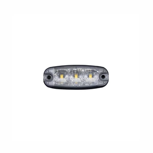 Strands Strobe Light 3-LED varsellys 12/24 V 3 W oransje 82 mm